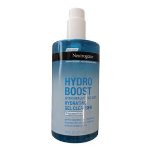 BBB. Neutrogena Hydro Boost w/Hyaluronic Acid Hydrating Gel Cleanser 16oz./473ml